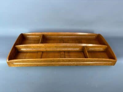 Mid Century Ercol Solid Elm Plate Display Rack elm Antique Cabinets 8