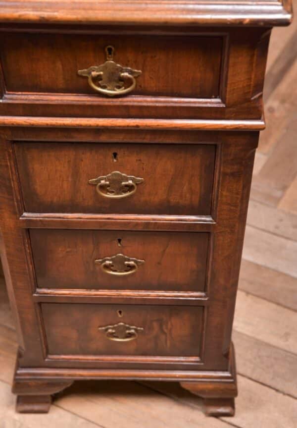 Edwardian Walnut Pedestal Desk SAI2337 - Image 4