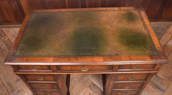 Edwardian Walnut Pedestal Desk SAI2337 - Image 6