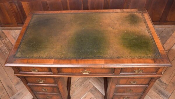 Edwardian Walnut Pedestal Desk SAI2337 - Image 7