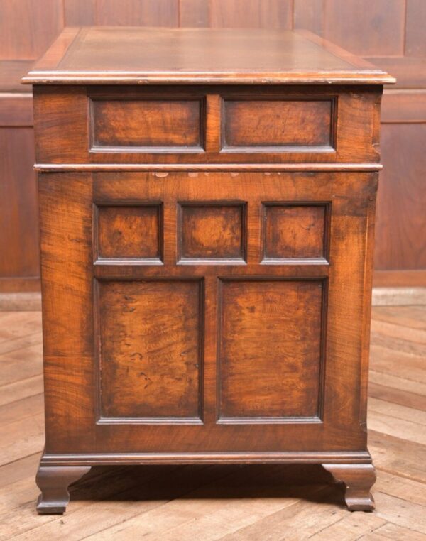 Edwardian Walnut Pedestal Desk SAI2337 - Image 14