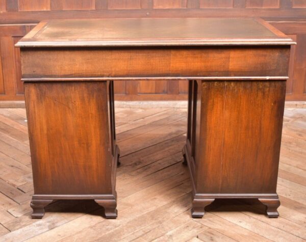 Edwardian Walnut Pedestal Desk SAI2337 - Image 18