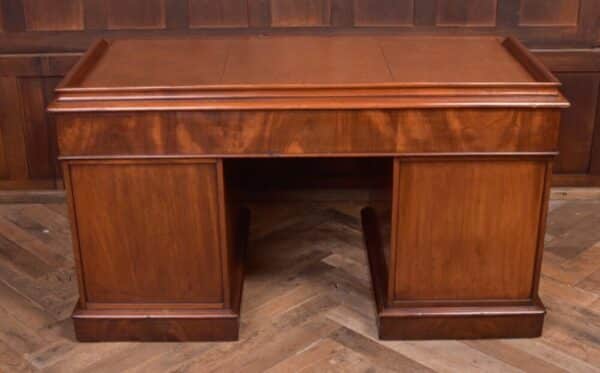 Victorian Mahogany Pedestal Desk SAI2102 Antique Furniture 8