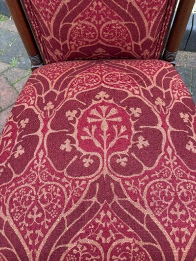 George Faulkner Armitage ‘Sunflower’ Chair c1880 aesthetic movement Antique Chairs 6