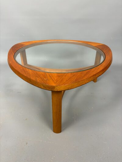 Mid Century Teak & Glass Coffee Table - Image 6