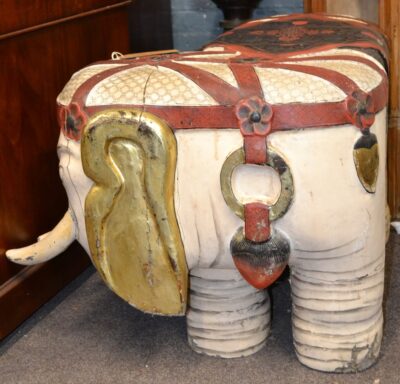 19th Century Oriental Elephant Seats Antique Stools 8