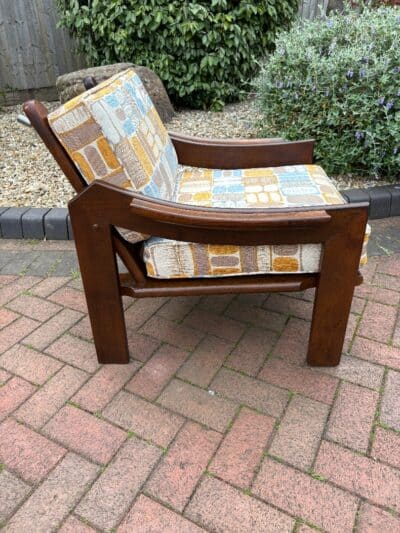 Pair of Mid Century Lounge Armchairs armchairs Antique Chairs 8