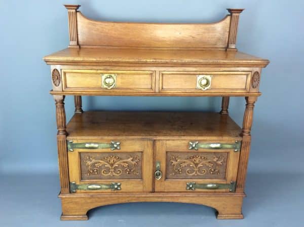 Arts & Crafts Sideboard Buffet c1900 Buffet Antique Cupboards 3