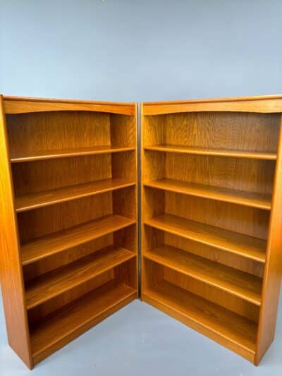 Mid Century Teak Bookcase bookcase Antique Bookcases 10