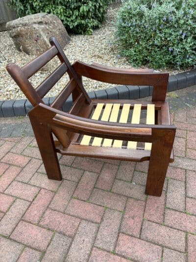 Pair of Mid Century Lounge Armchairs armchairs Antique Chairs 14