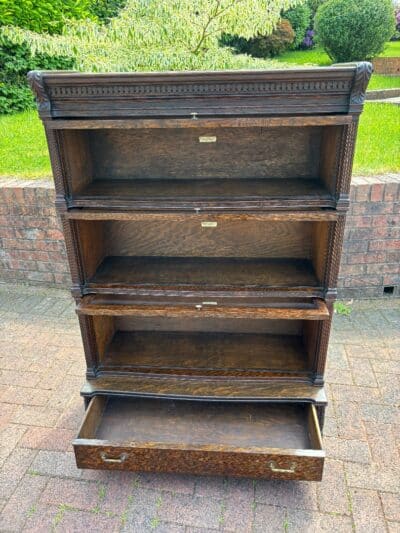 Globe Wernicke Sectional Bookcase bookcase Antique Bookcases 9