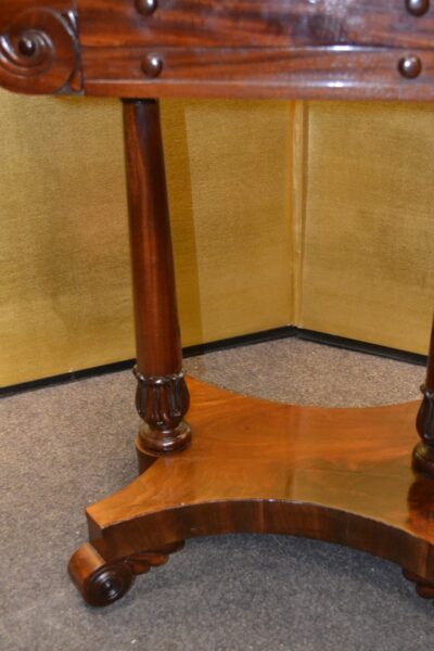 William 1Vth Mahogany Side Table Antique Tables 5