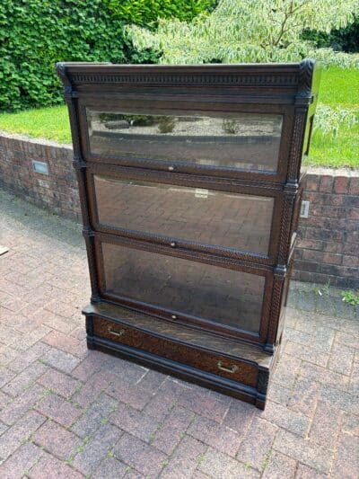 Globe Wernicke Sectional Bookcase bookcase Antique Bookcases 4
