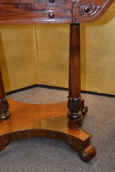 William 1Vth Mahogany Side Table Antique Tables 6