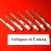 Edward VIII 1936 Silver Mother of Pearl Fruit Knife - Image 7
