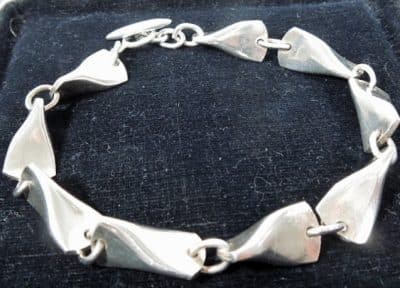 Georg Jensen Silver Butterfly Bracelet Danish Silver Antique Bracelets 4