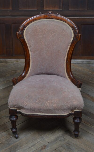 Victorian Walnut Nursing Chair SAI3184 Antique, Walnut, Antique Chairs 3