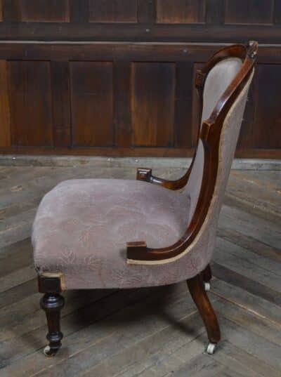 Victorian Walnut Nursing Chair SAI3184 Antique, Walnut, Antique Chairs 8