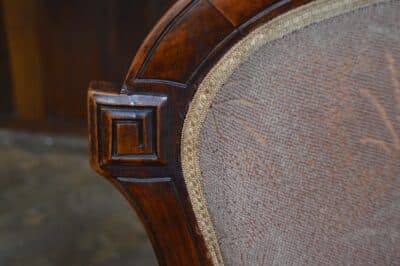 Victorian Walnut Nursing Chair SAI3184 Antique, Walnut, Antique Chairs 10