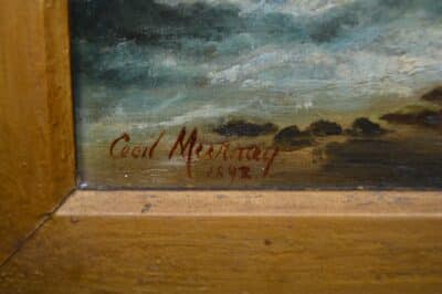 Cecil Murray Oil Painting SAI3372 Antique Art 9