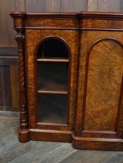 Victorian Walnut Bookcase/ Display Cabinet SAI3311 Victorian Antique Bookcases 11