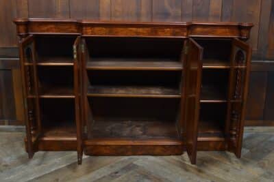 Victorian Walnut Bookcase/ Display Cabinet SAI3311 Victorian Antique Bookcases 12