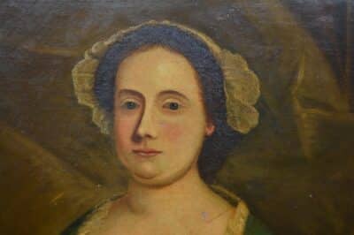 Oil On Canvas Att. Thomas Hudson SAI3360 18th century oil paintings Antique Art 5