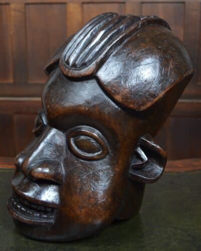 African Bamum Tribal Helmet/ Mask SAI3374 African Antique Art 7