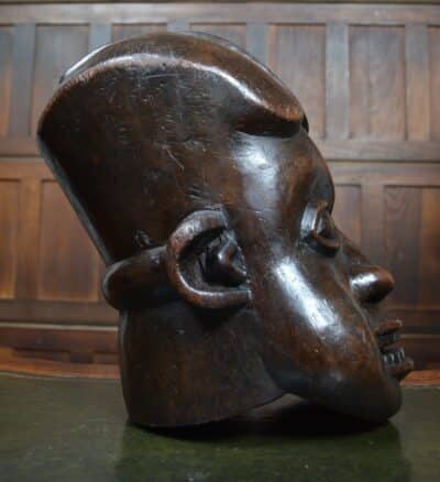 African Bamum Tribal Helmet/ Mask SAI3374 African Antique Art 17