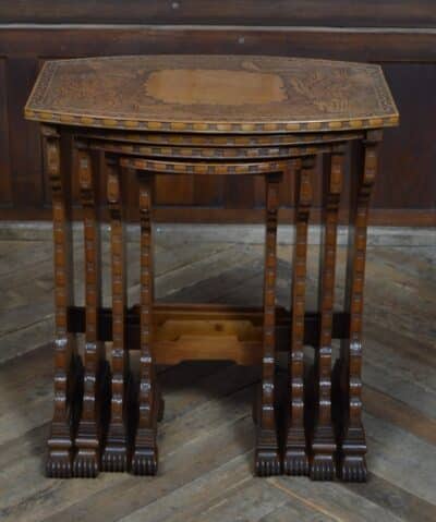 Oriental Nest Of Four Tables SAI3354 antique table Antique Furniture 3