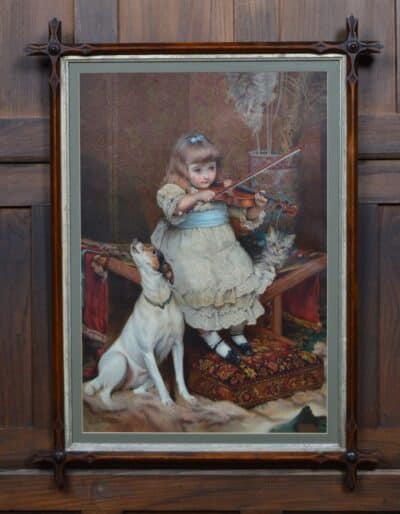 Charles Burton Barber Chromolithograph SAI3365 Fine Paintings Antique Art 3