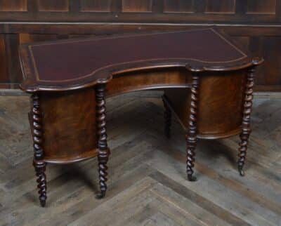 Victorian Mahogany Knee Hole Desk SAI3345 Antique, Walnut, Antique Desks 4