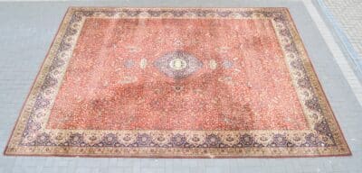 Vintage Machine Made Rug Large Rug Miscellaneous 3