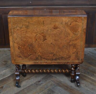 Victorian Walnut Sutherland Table SAI3356 Burr, Walnut, Antique Tables 11