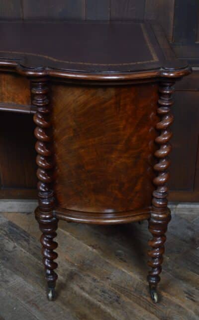 Victorian Mahogany Knee Hole Desk SAI3345 Antique, Walnut, Antique Desks 7