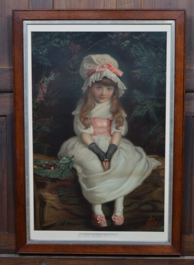 John Everett Millais "Cherry Ripe" Chromolithograph SAI3366