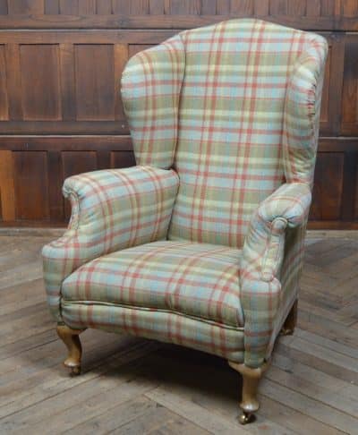 Edwardian Wingback Armchair SAI3081 - Image 11