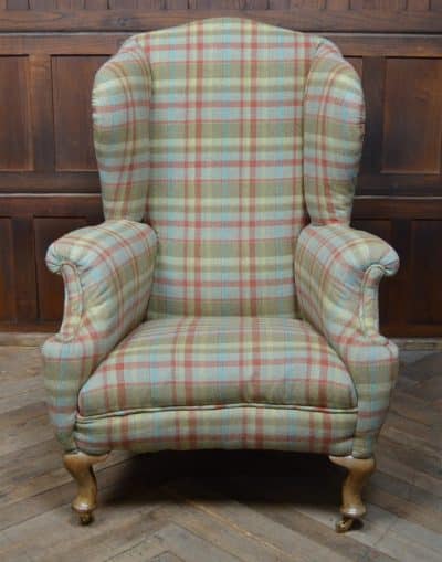 Edwardian Wingback Armchair SAI3081 - Image 8