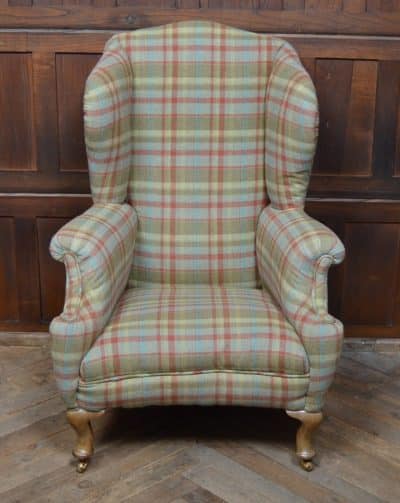 Edwardian Wingback Armchair SAI3081 Antique Benches 4