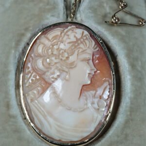 9ct Gold Cameo Brooch antique cameo brooch Antique Jewellery 3