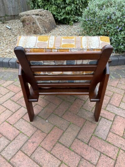 Pair of Mid Century Lounge Armchairs armchairs Antique Chairs 9