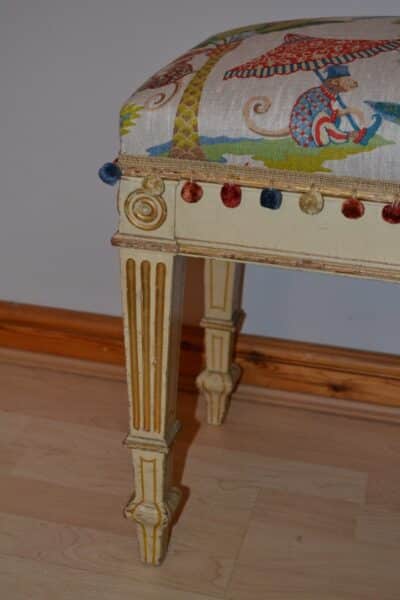 Attractive Stool in original paintwork by Spillman & Co Antique Stools 4