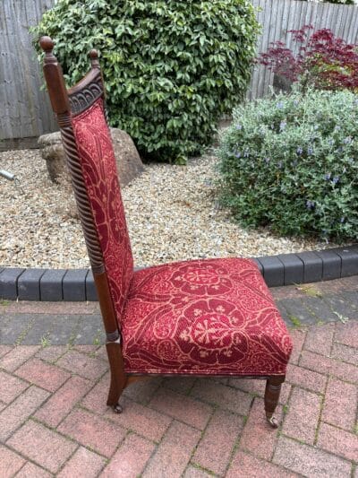 George Faulkner Armitage ‘Sunflower’ Chair c1880 aesthetic movement Antique Chairs 10