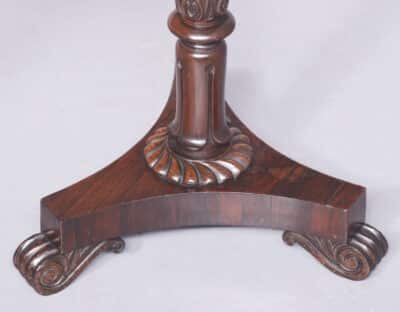 Rare Pair of William IV Circular Rosewood Occasional Tables Antique tables UK Antique Tables 4