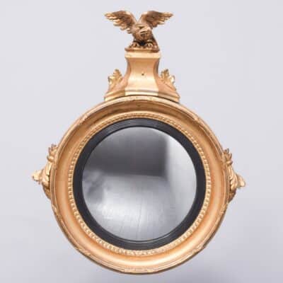 Classic Regency Gilded Convex Mirror Antique mirrors Scotland Antique Mirrors 3