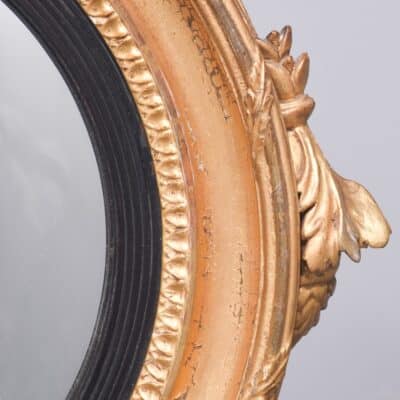 Classic Regency Gilded Convex Mirror Antique mirrors Scotland Antique Mirrors 6