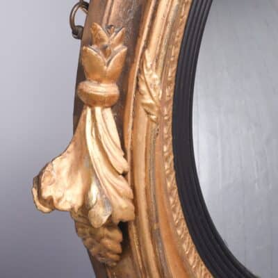 Classic Regency Gilded Convex Mirror Antique mirrors Scotland Antique Mirrors 7