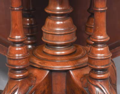 A Mid-Victorian Mahogany Oval Top Breakfast Table Antique tables UK Antique Tables 7