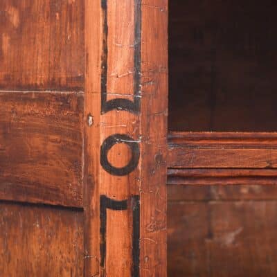 Unusual French, Tall Inlaid Fruitwood Dresser with Lovely Colour and Patina - Image 3