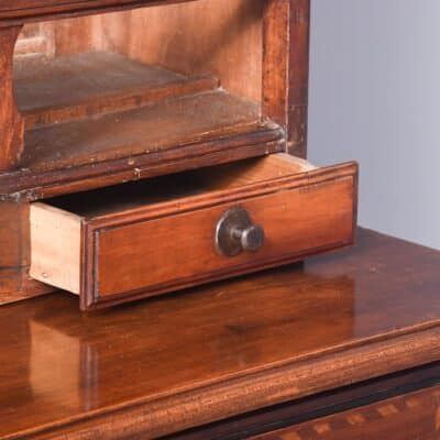 Unusual French, Tall Inlaid Fruitwood Dresser with Lovely Colour and Patina - Image 5